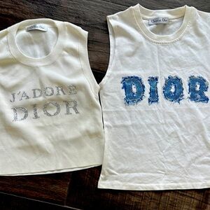 Sale of 2 women fashion inspired sleeveless tops